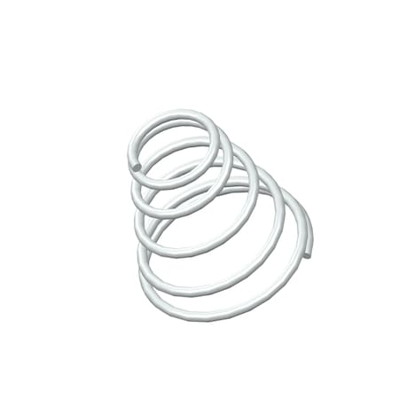 Approved Vendor Taper Spring, Lo= 0.975 , So= 0.5 , W= 0.055 G609989710